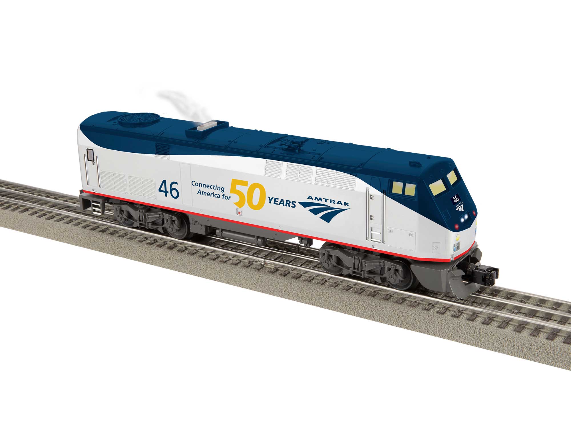 Amtrak 50th Anniversary LionChief Plus 2.0 Genesis 46